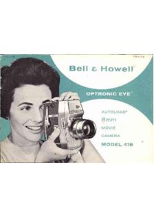 Bell and Howell 418 manual. Camera Instructions.